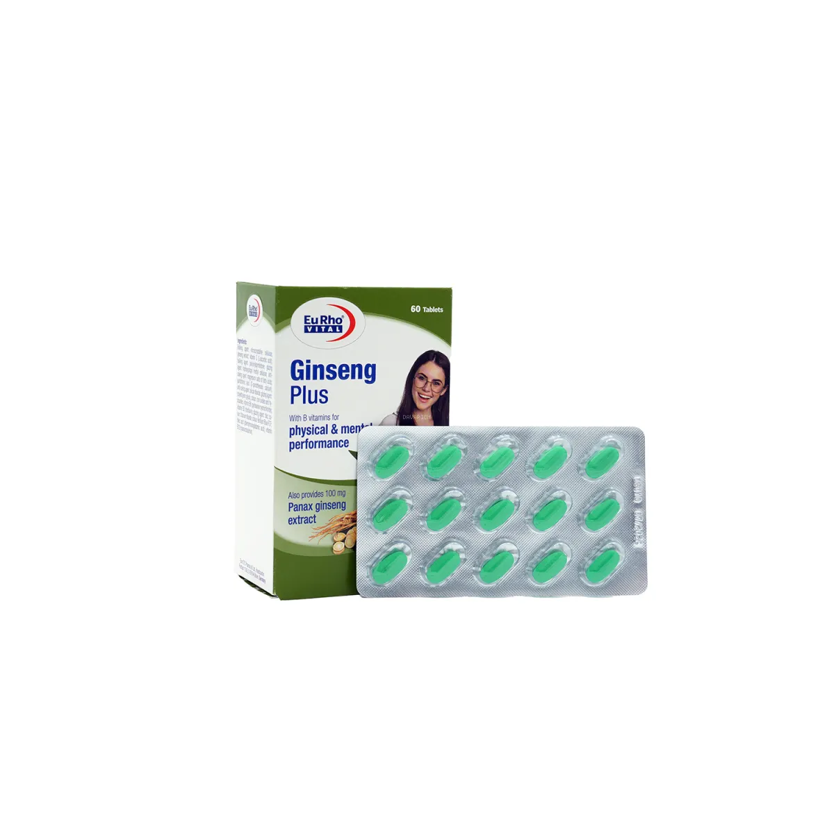 قرص جینسینگ پلاس یوروویتال