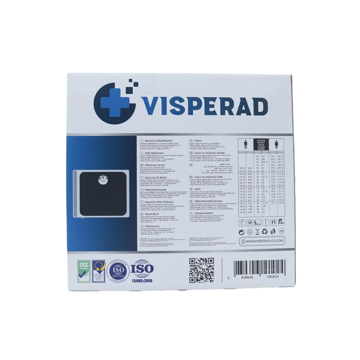 ترازو عقربه‌ ای ویسپرد مدل V-AS210