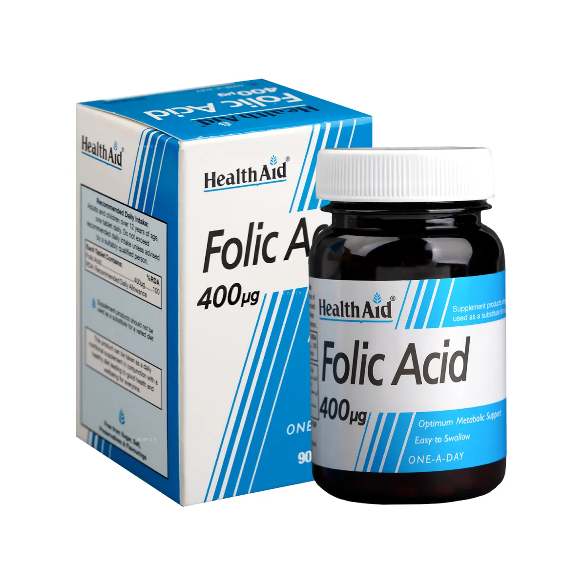 قرص فولیک اسید هلث اید 400 میکروگرم