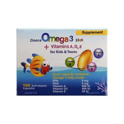 کپسول امگا 3+ دانا