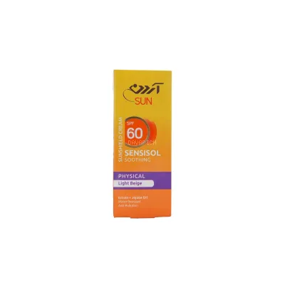 کرم ضد آفتاب SPF60 آردن رنگ بژ روشن مناسب پوست حساس