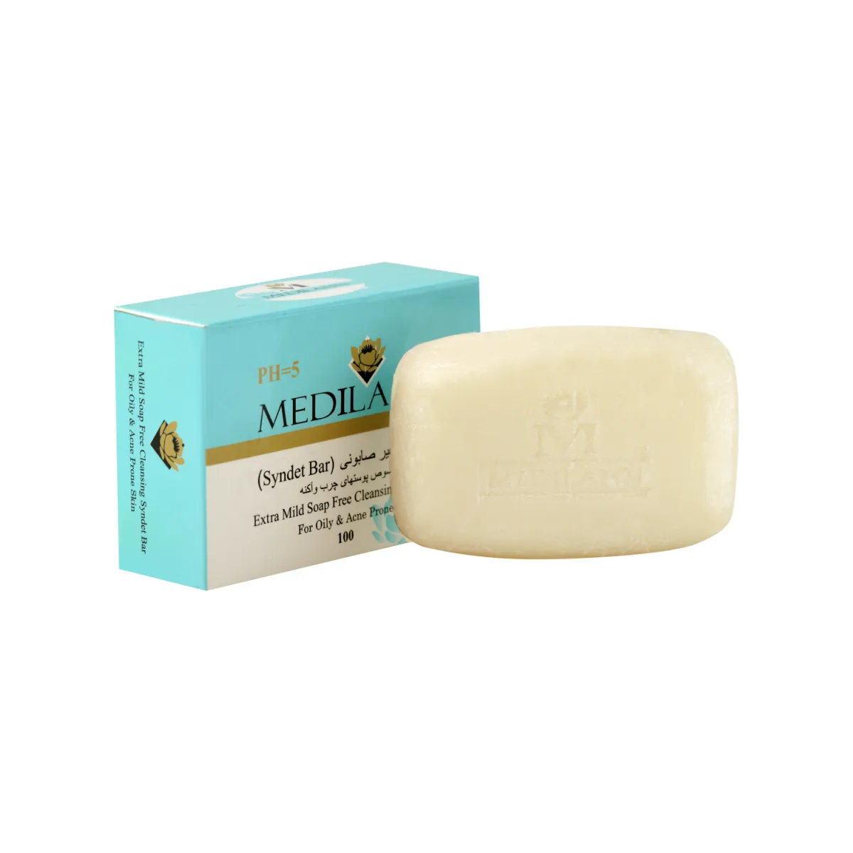 پاک کننده غیر صابونی مدیلن مناسب پوست چرب و آکنه دار