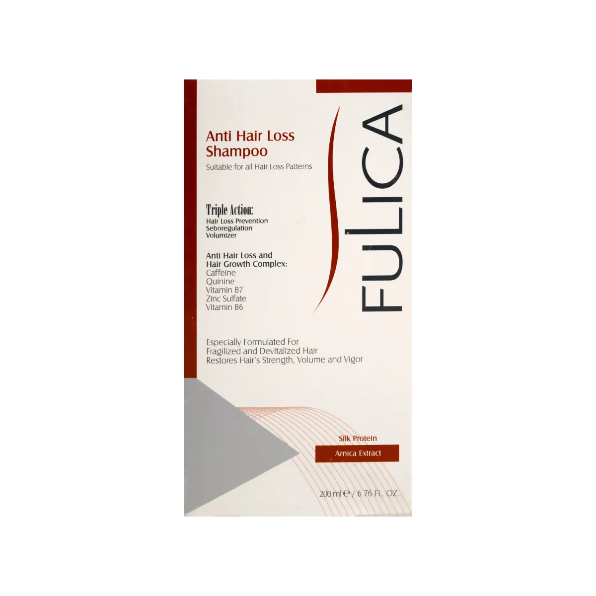 شامپو تقویت کننده موی سر فولیکا 200 میلی لیتر