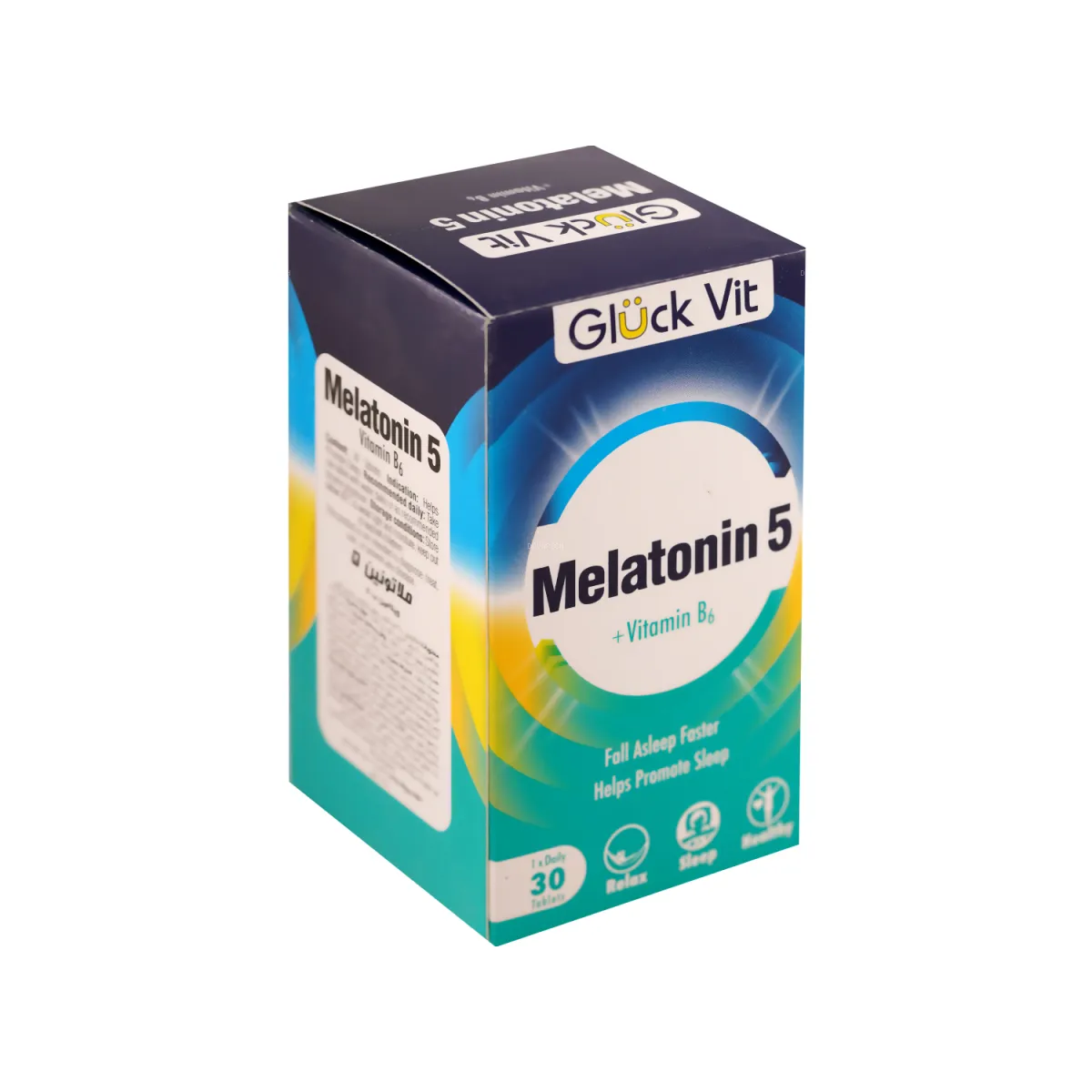 قرص ملاتونین گلوک ویت 5 میلی گرم