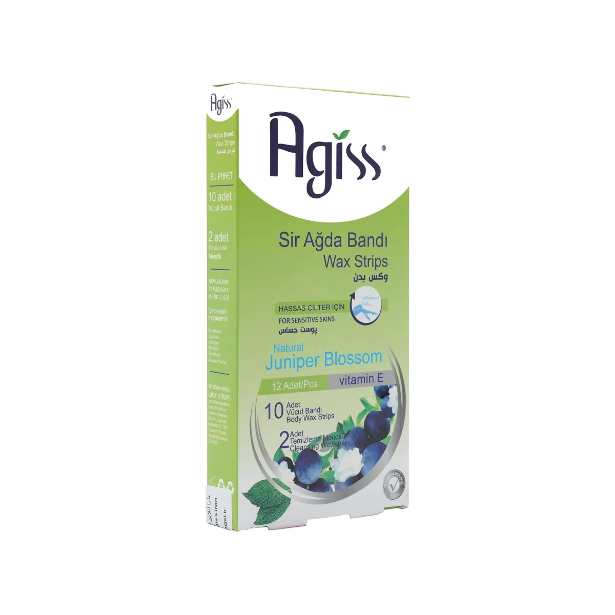 وکس بدن آگیس مناسب پوست حساس