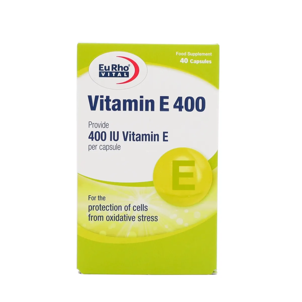 کپسول ویتامین E یوروویتال 400 واحد
