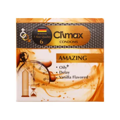 کاندوم تاخیری کلایمکس مدل Amazing بسته ۳ عددی