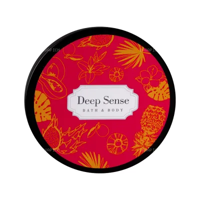 کرم بدن دیپ سنس حاوی کره میوه‌ های استوایی