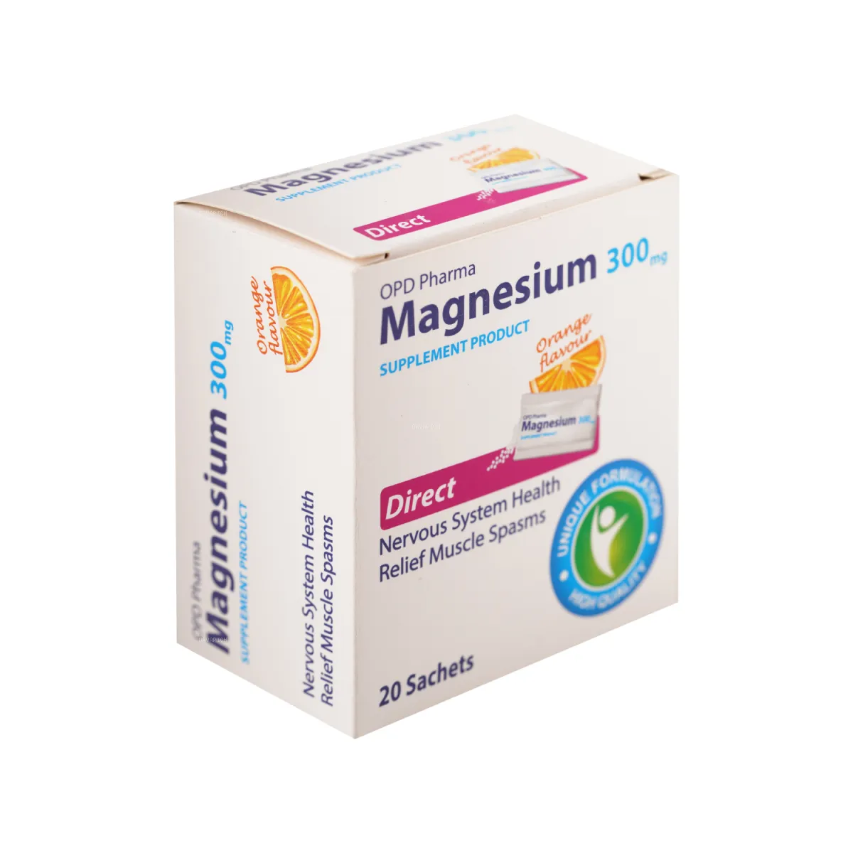 ساشه منیزیم او پی دی فارما 300 میلی گرم