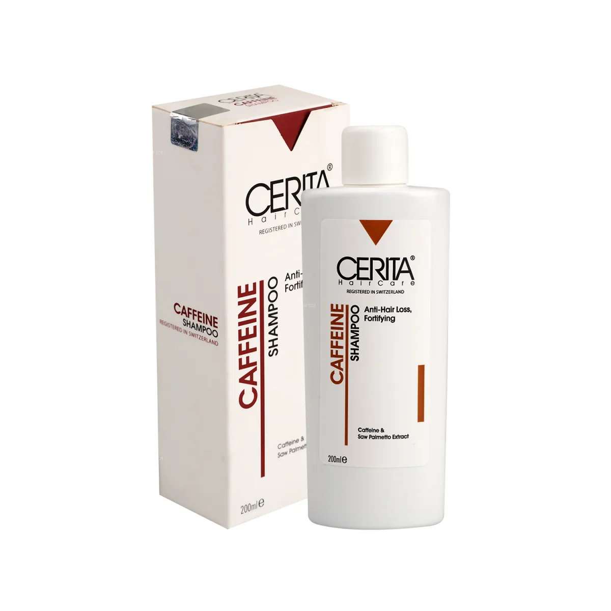 شامپو ضد ریزش مو سریتا حاوی کافئین
