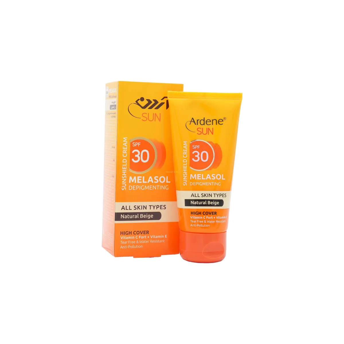 کرم ضد آفتاب SPF30 آردن رنگ بژ طبیعی مناسب انواع پوست 
