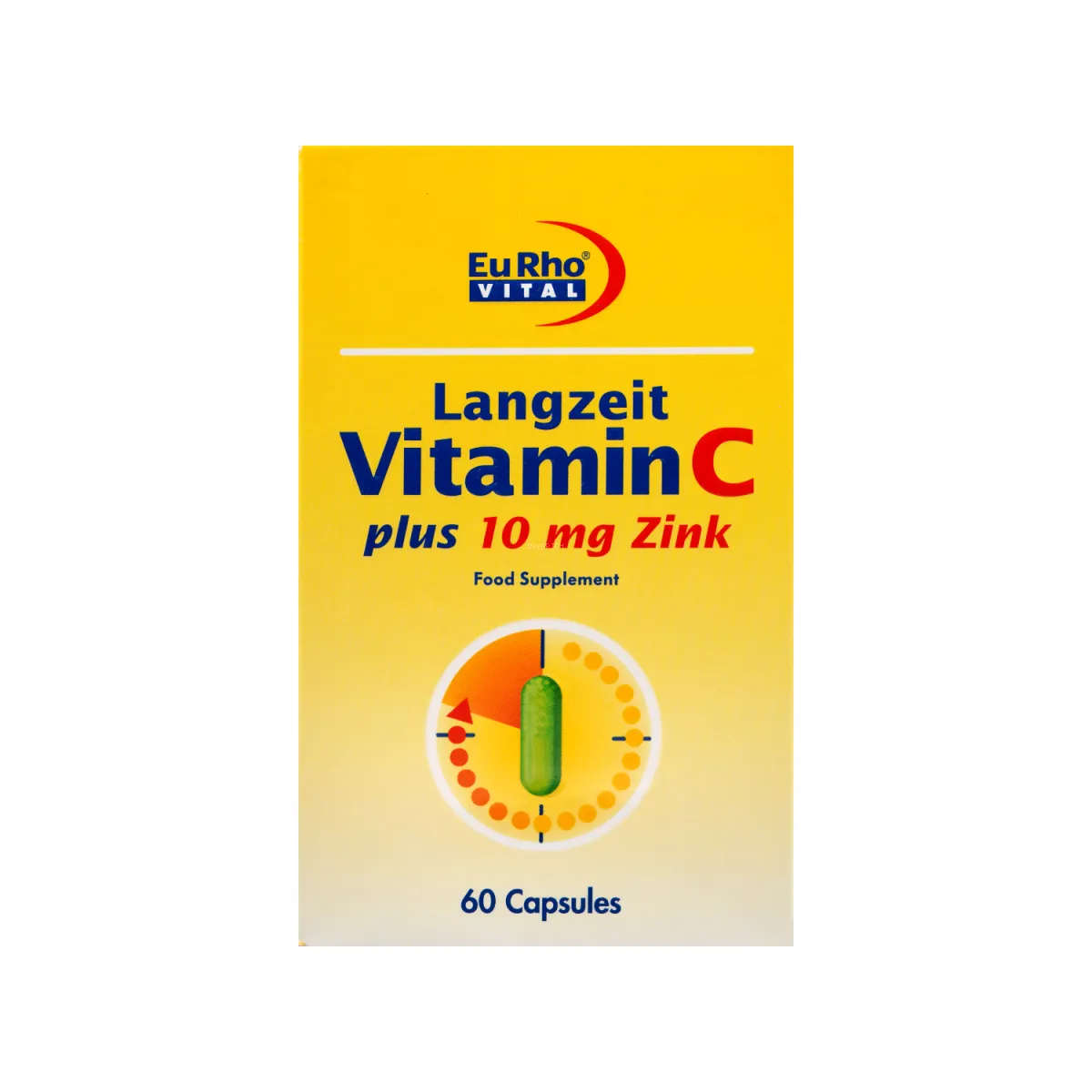 کپسول ویتامین C و زینک یوروویتال