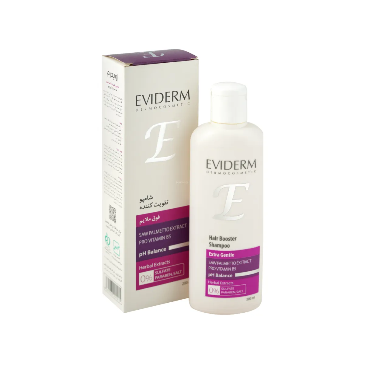 شامپو تقویت کننده اویدرم مناسب انواع مو 200 میلی لیتر