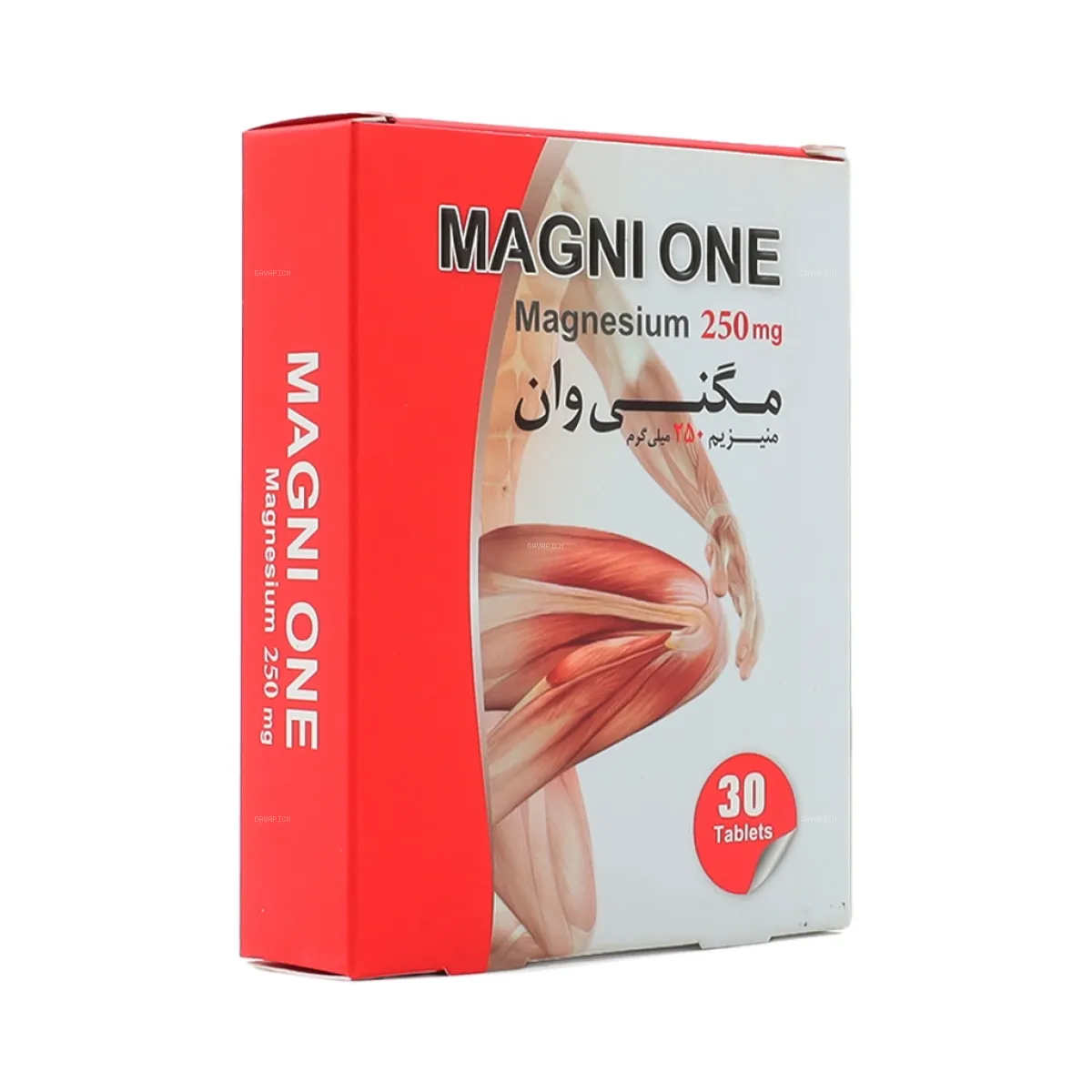 قرص مگنی وان دنیا دارو ۲۵۰ میلی گرم