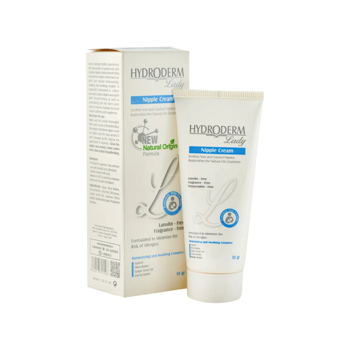 کرم شقاق سینه هیدرودرم