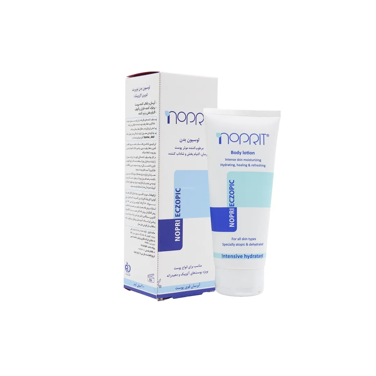 لوسیون بدن نوپریت (نوپری اگزوپیک) مناسب انواع پوست