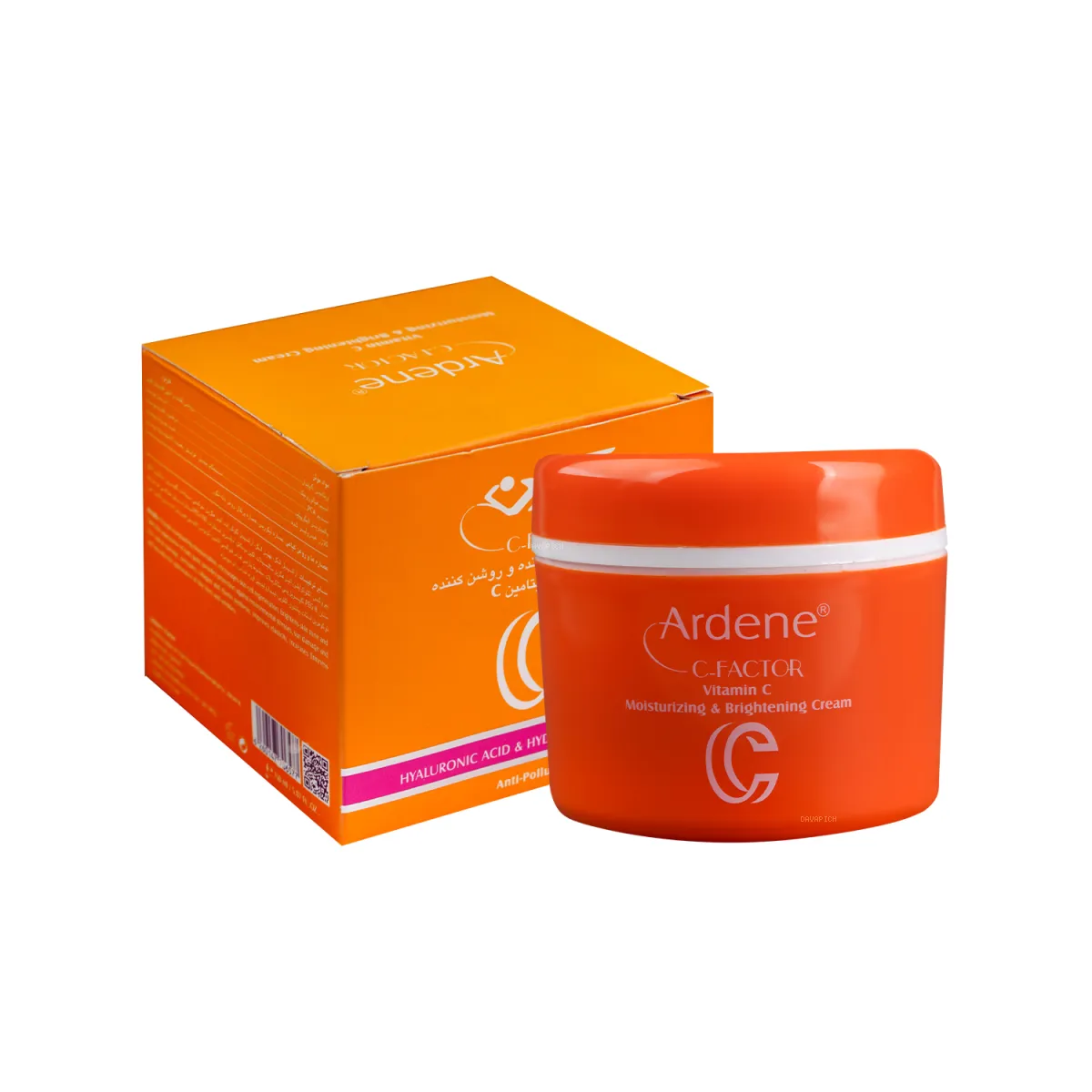 کرم مرطوب کننده آردن حاوی ویتامین C