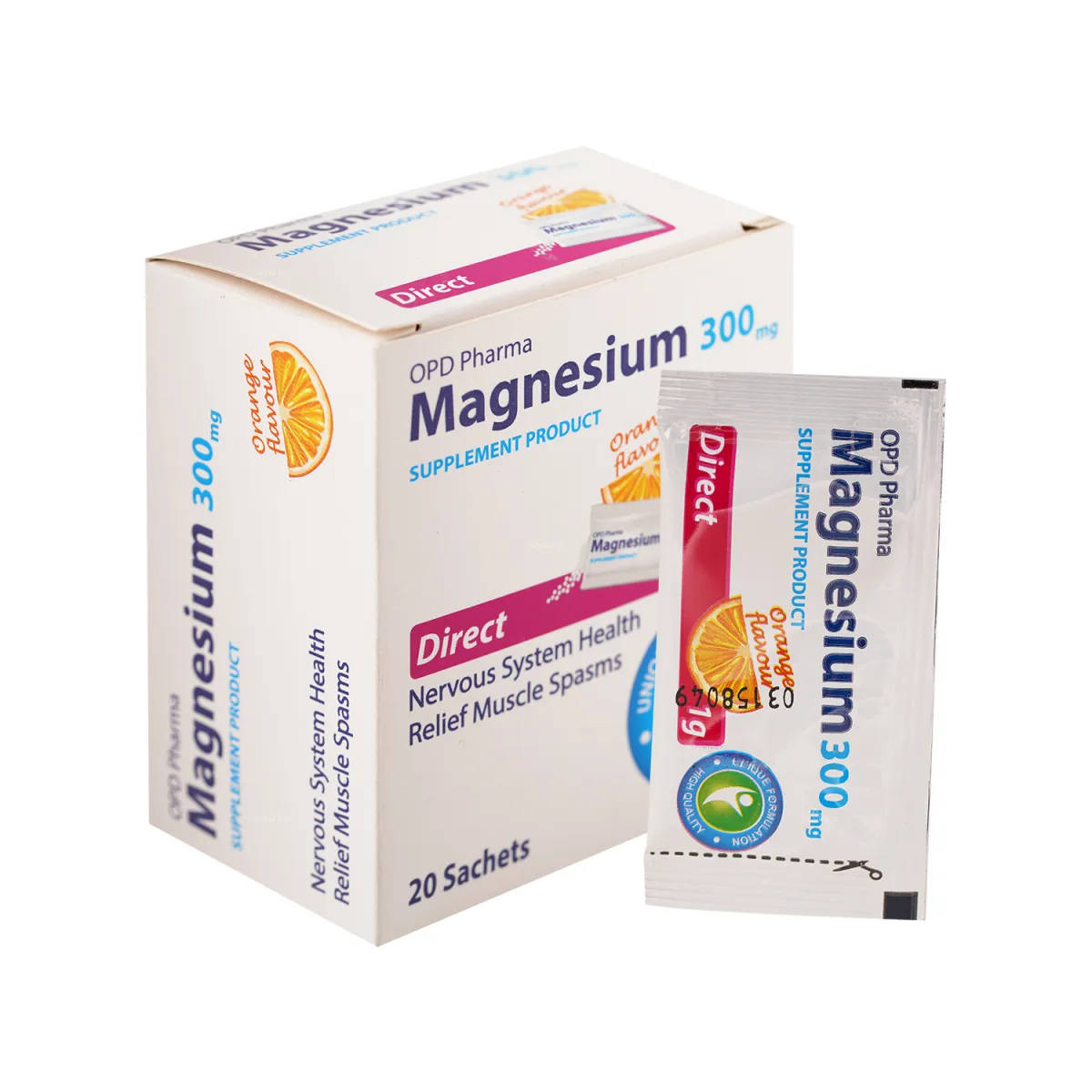 ساشه منیزیم او پی دی فارما 300 میلی گرم