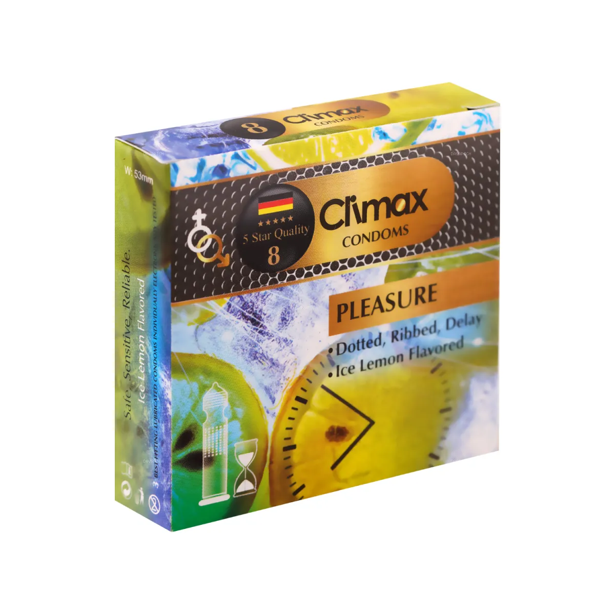 کاندوم تاخیری کلایمکس مدل Pleasure