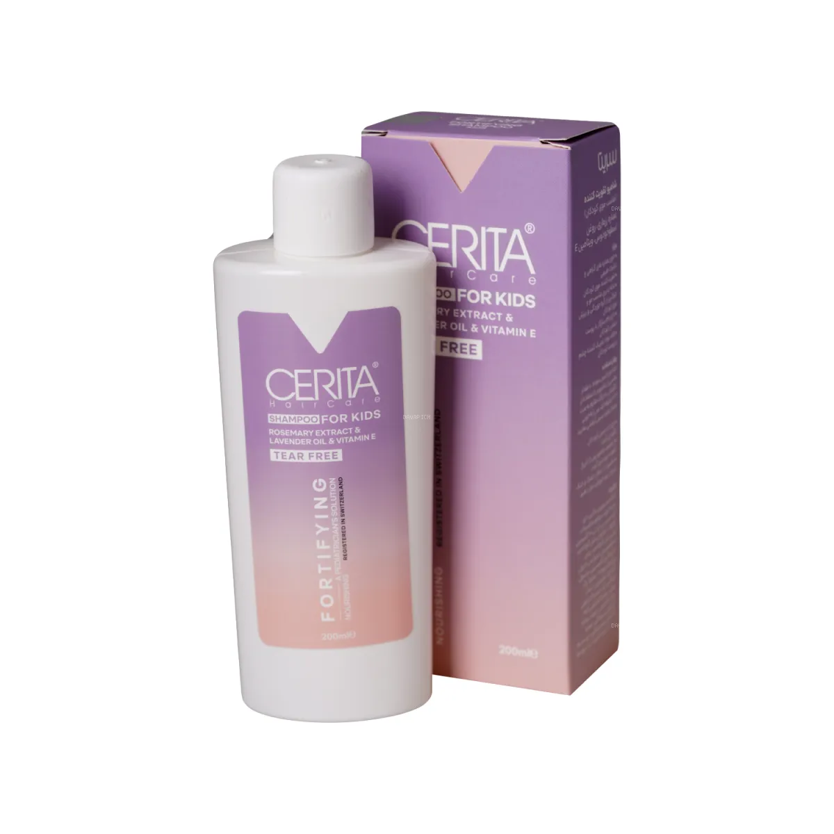 شامپو تقویت کننده مو کودک سریتا 200 میلی لیتر