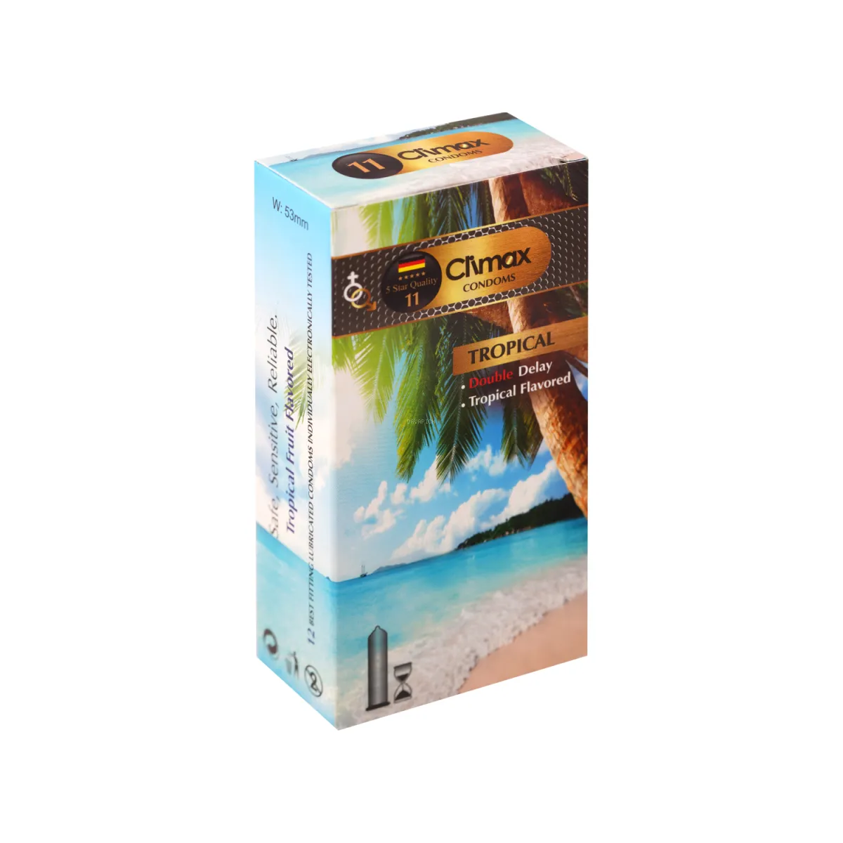 کاندوم تاخیری کلایمکس مدل Tropical