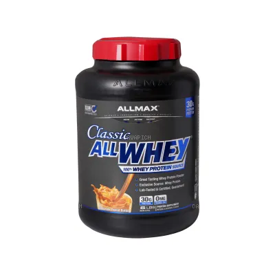 پودر پروتئین کلاسیک آل وی آلمکس طعم شکلات و کره بادام زمینی 2270 گرم