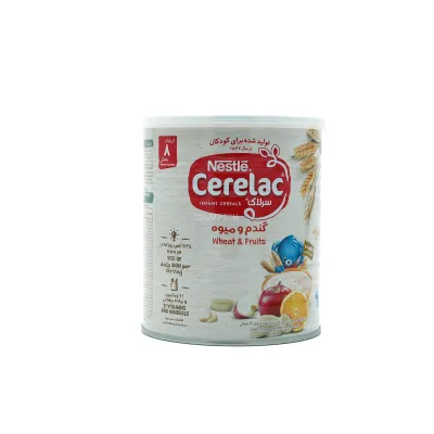 سرلاک نستله طعم گندم و میوه