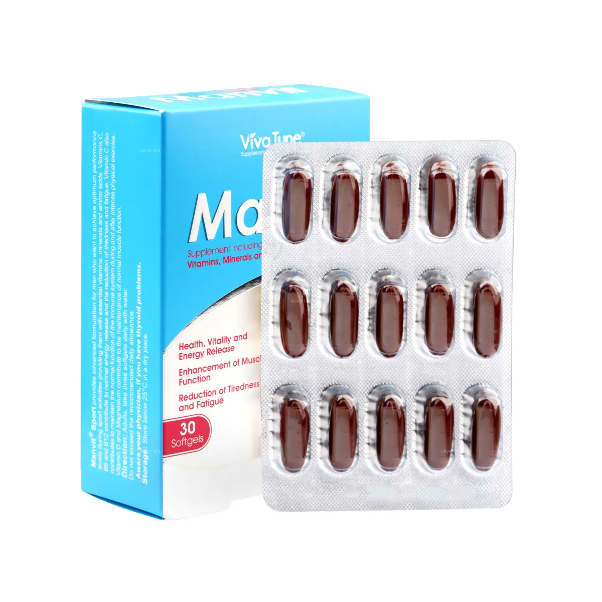 قرص مولتی ویتامین من ویت اسپورت ویواتیون