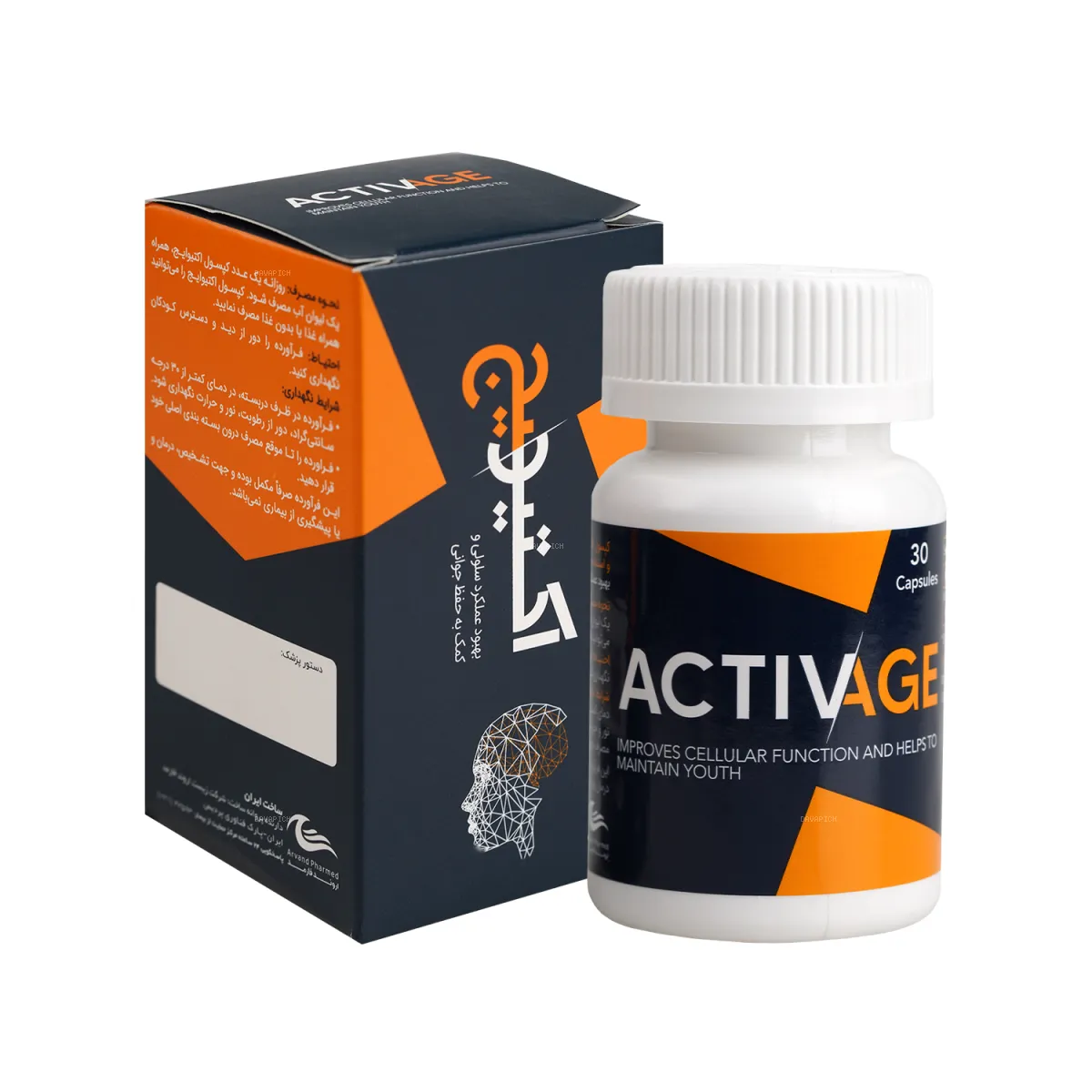 کپسول اکتیوایج اروند فارمد