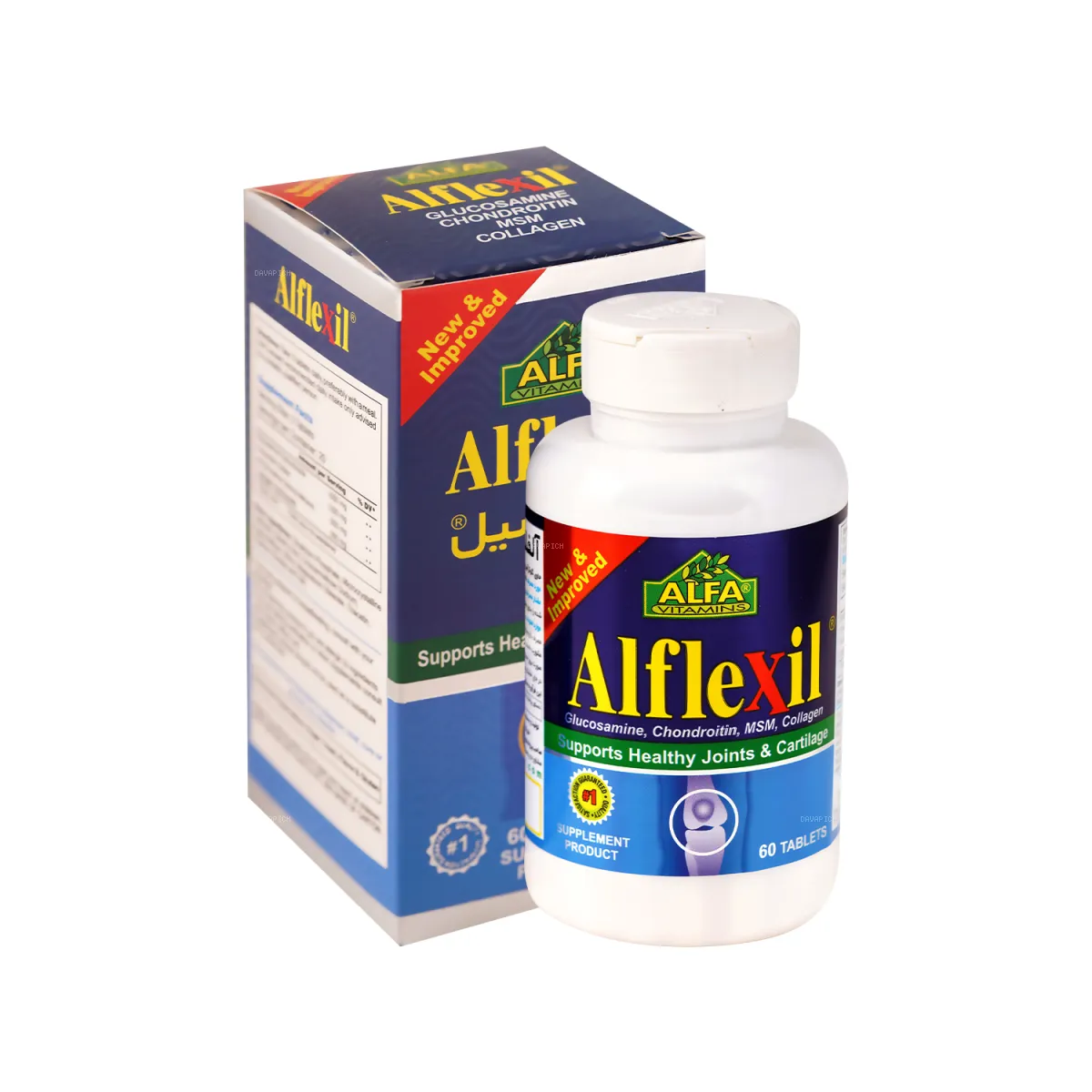 قرص غضروف ساز آلفلکسیل آلفا ویتامینز