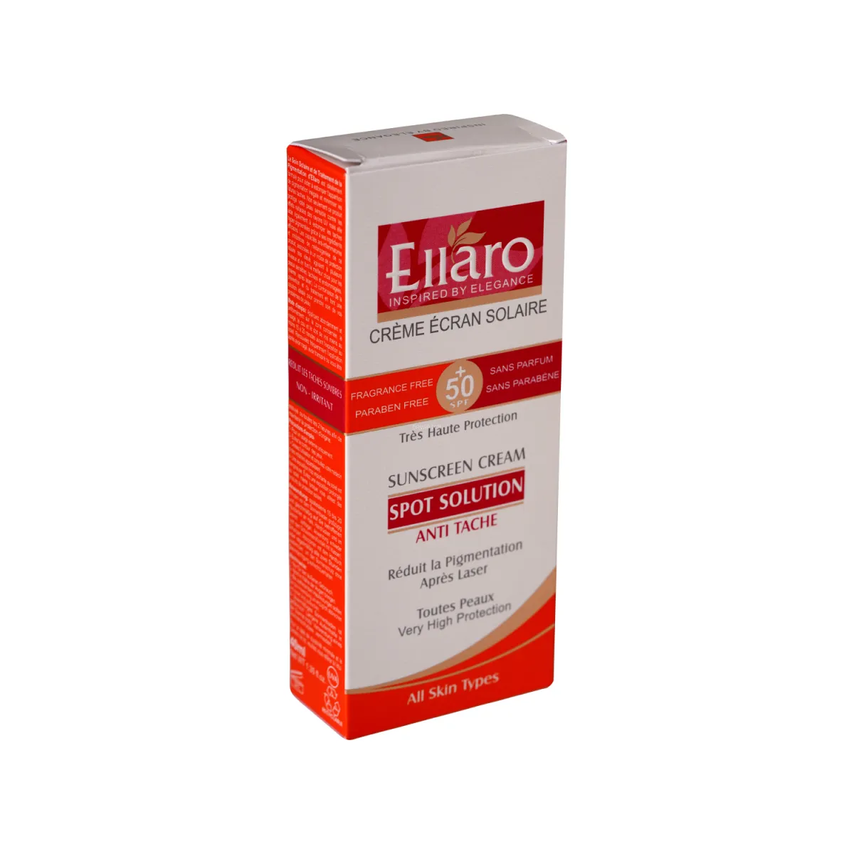 کرم ضد آفتاب SPF50 الارو مدل Spot Solution رنگی مناسب انواع پوست