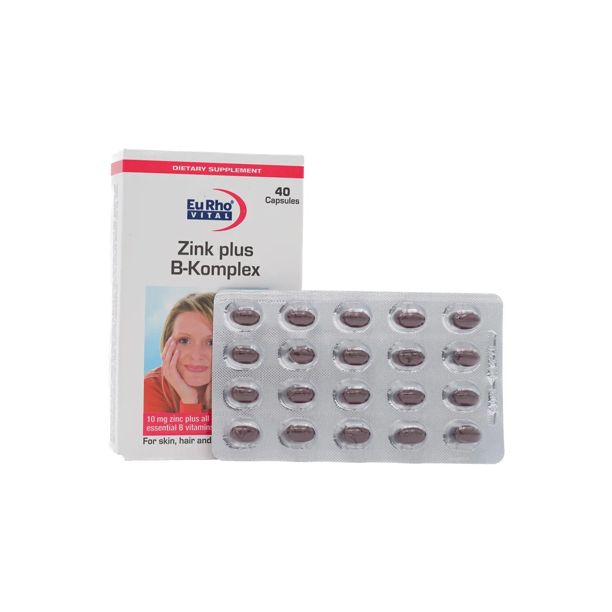 کپسول زینک پلاس ب کمپلکس یوروویتال