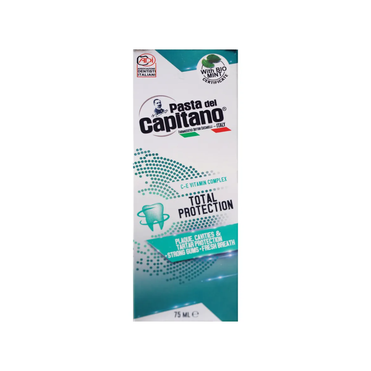 خمیر دندان پاستا دل کاپیتانو مدل Total Protection