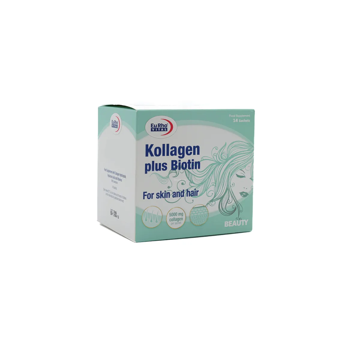 ساشه کلاژن پلاس بیوتین یوروویتال