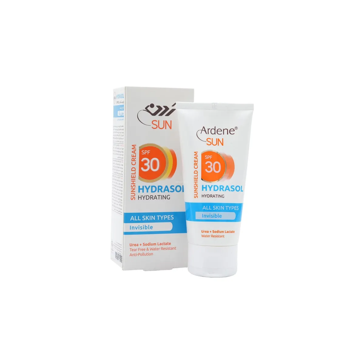 کرم ضد آفتاب SPF30 آردن بدون رنگ مناسب انواع پوست