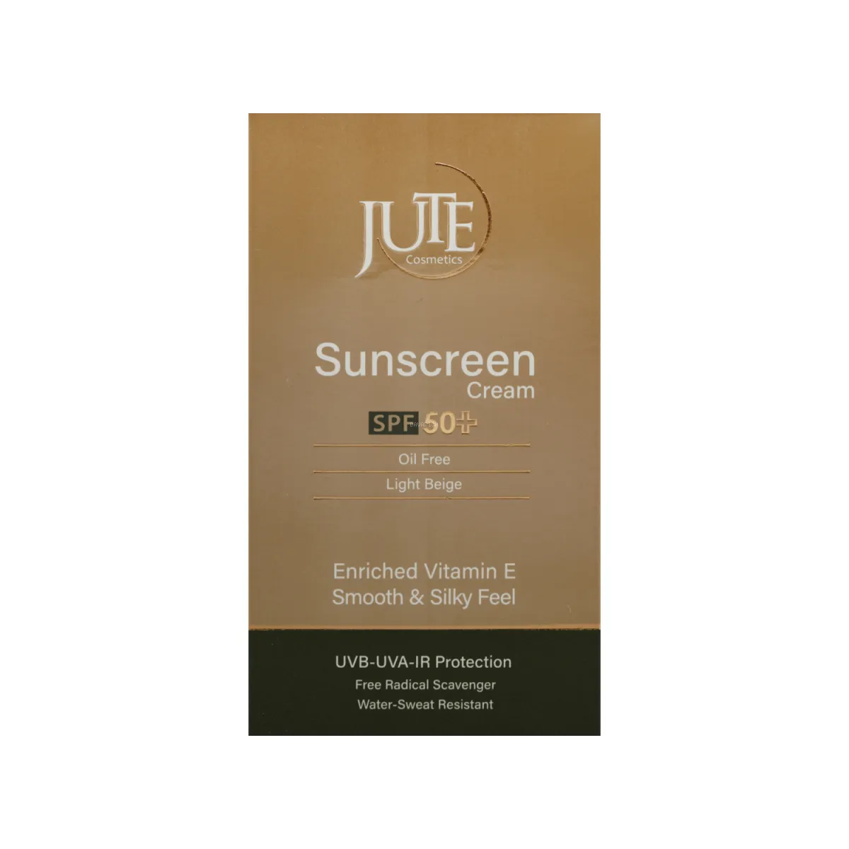 کرم ضد آفتاب SPF50 ژوت رنگ بژ روشن مناسب پوست چرب