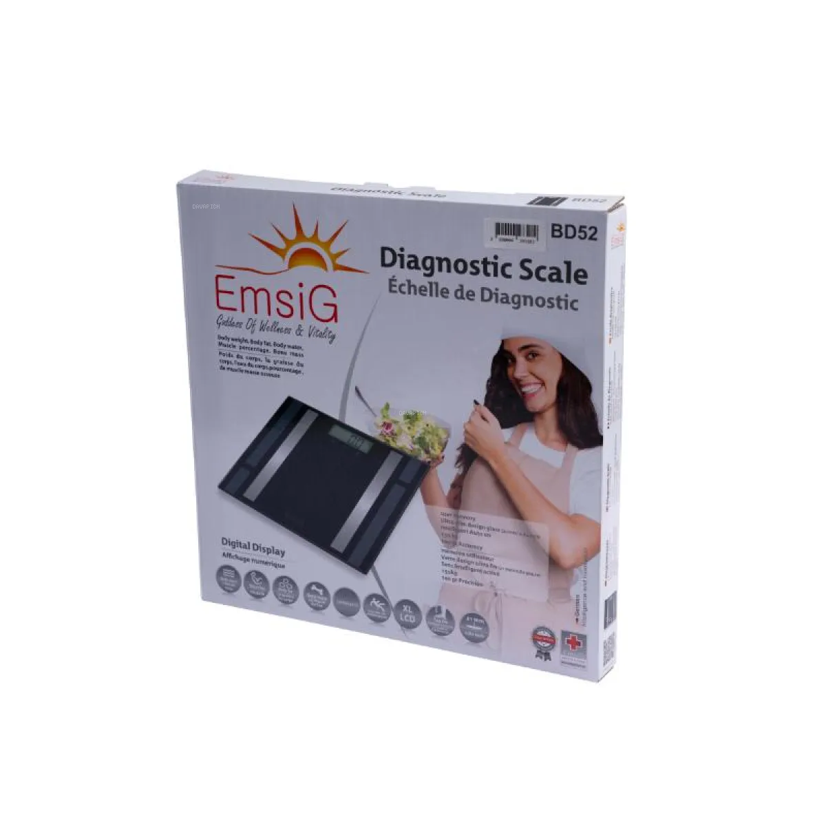 ترازوی تشخیصی لمسی امسیگ مدل BD52