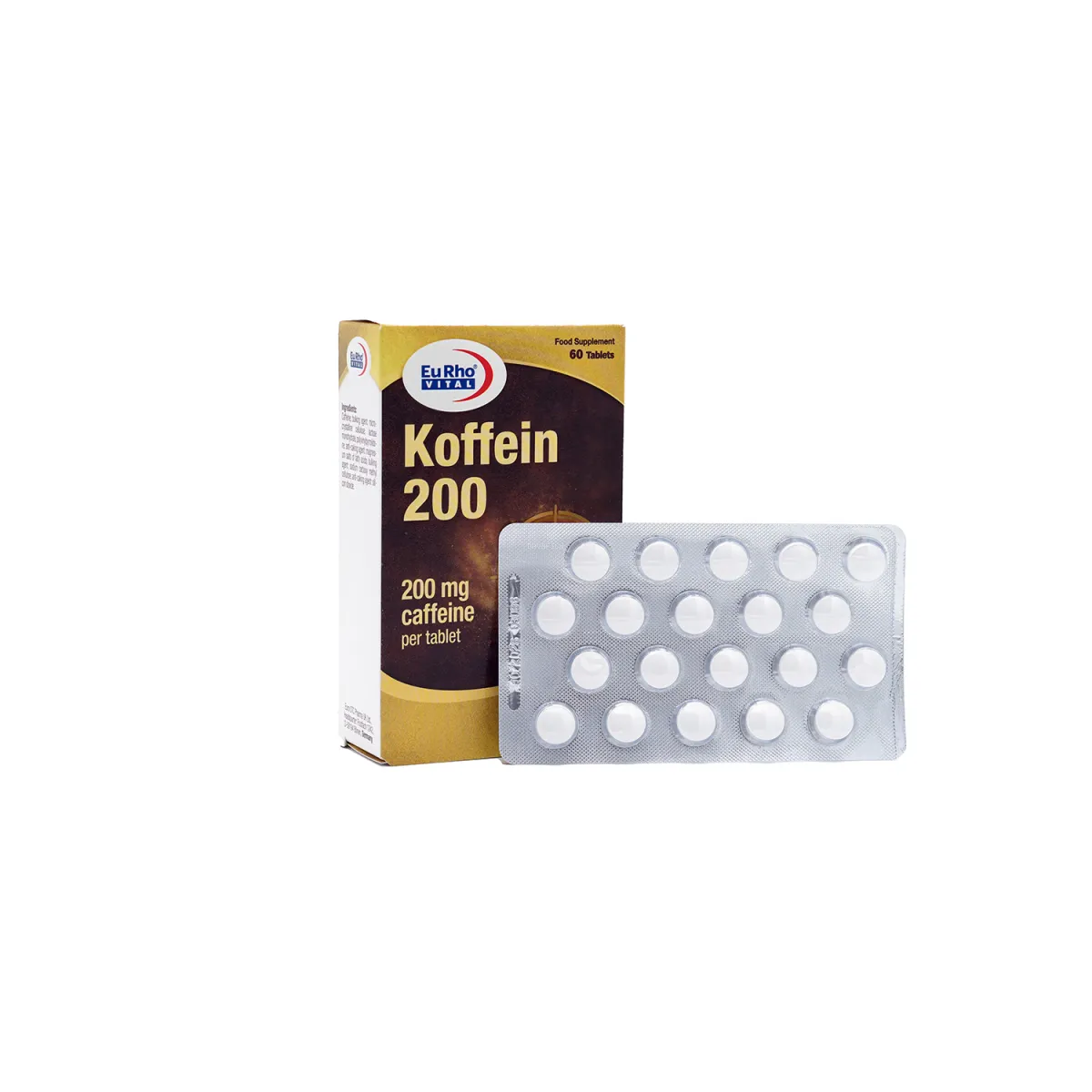 قرص کافئین یوروویتال