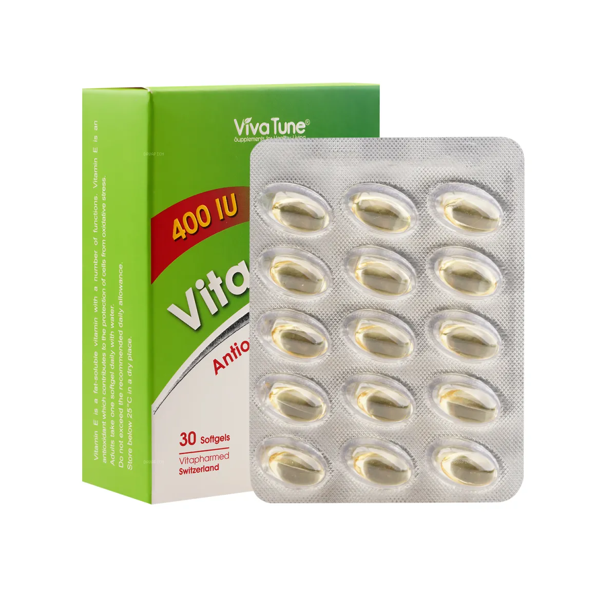 قرص ویتامین E ویواتیون 400 واحد