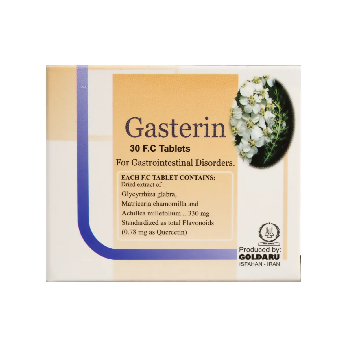 قرص گاسترین گل دارو