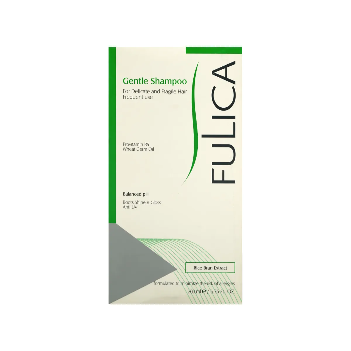 شامپو روزانه فولیکا مناسب انواع مو 200 میلی لیتر