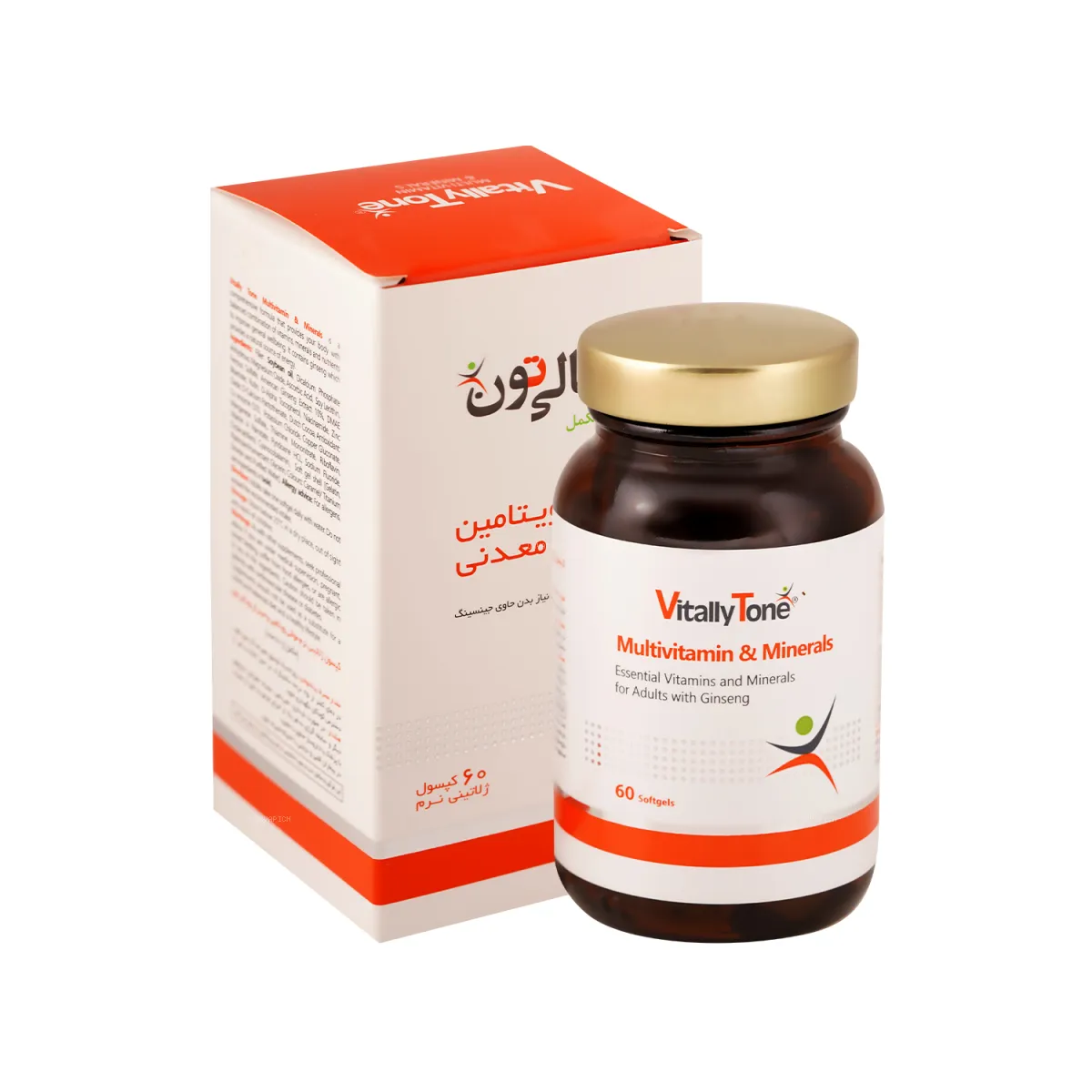 قرص مولتی ویتامین و مینرال ویتالی تون