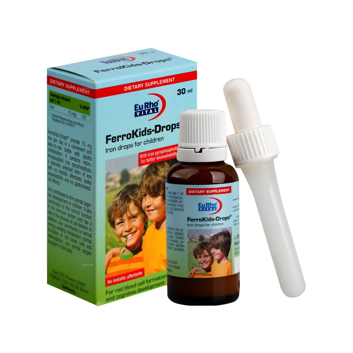 قطره آهن فروکیدز یوروویتال