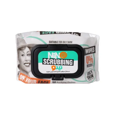 دستمال مرطوب کنترل کننده چربی صورت نینو