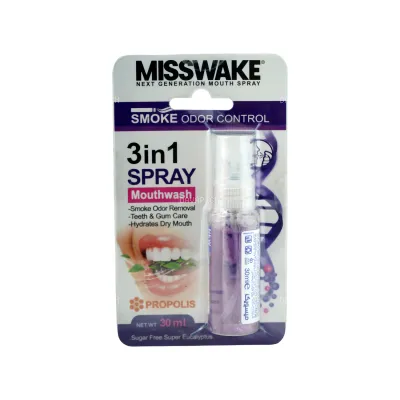 اسپری خوشبو کننده دهان میسویک مدل 3in1 حاوی اکالیپتوس