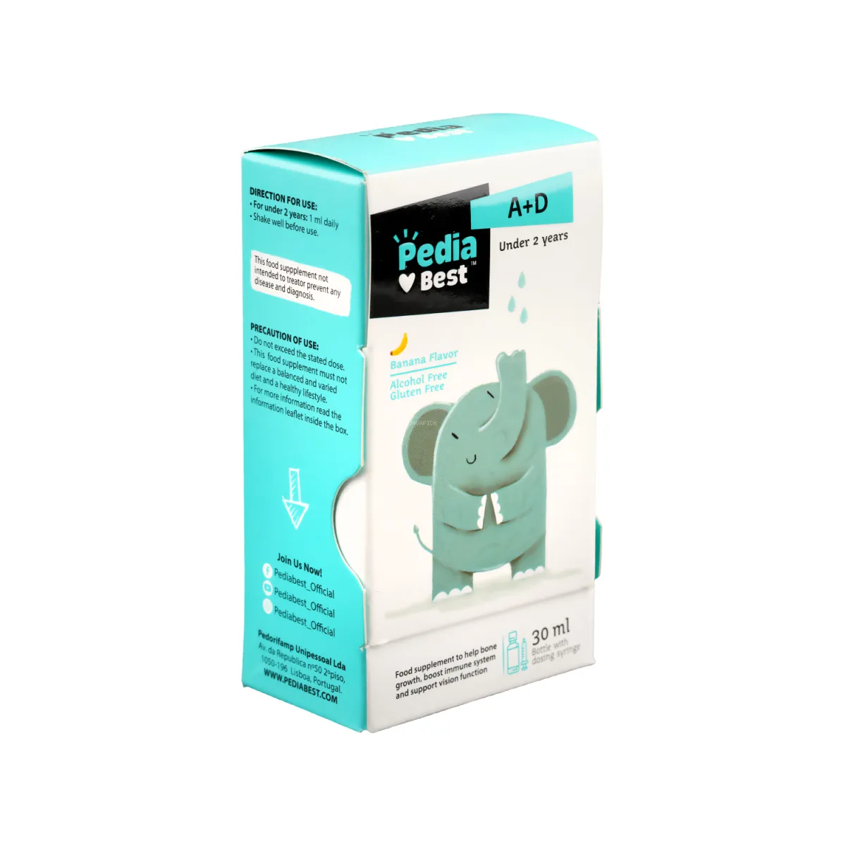 قطره ویتامین A+D پدیابست