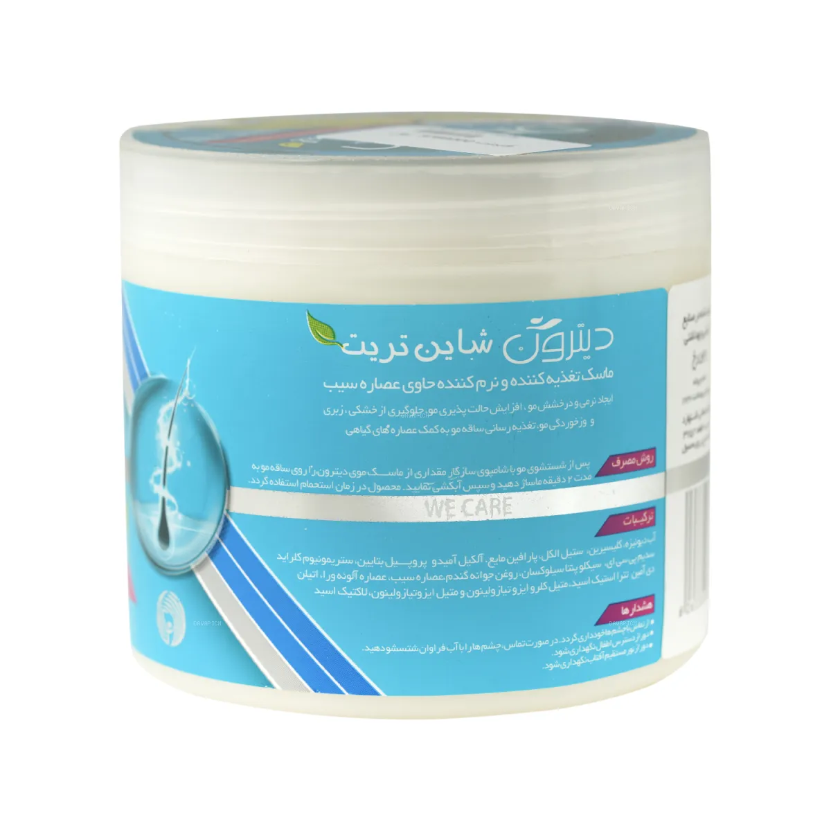 ماسک تغذیه کننده دیترون مناسب انواع مو حاوی عصاره سیب