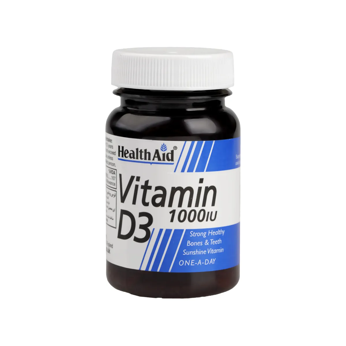 قرص ویتامین D3 هلث اید 1000 واحد