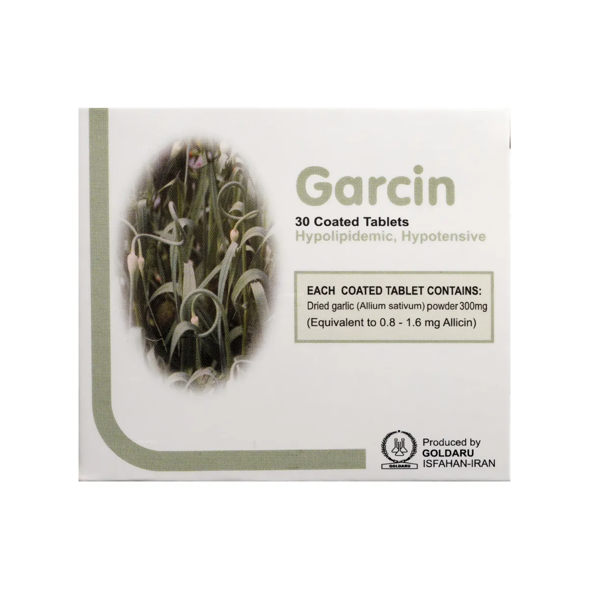 قرص گارسین گل دارو 300 میلی گرم