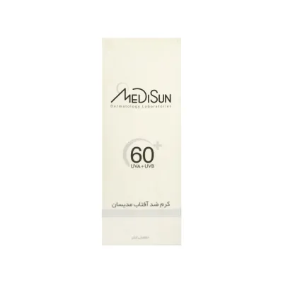 کرم ضد آفتاب SPF60 مدیسان مناسب آقایان